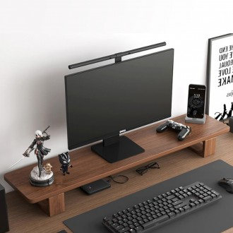 Kệ màn hình gỗ óc chó Deskpick (120cm)