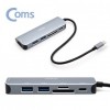 Bộ chuyển đổi trung tâm đa cổng loại C USB HDMI SD TF 6in1