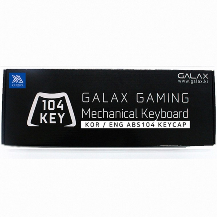 Bàn phím Galaxy XANOVA Hanyoung ABS 104