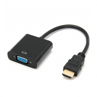 HD-V01 Bộ chuyển đổi HDMI sang VGA Bộ chuyển đổi tín hiệu HDMI Bộ chuyển đổi kết nối màn hình cũ RGB