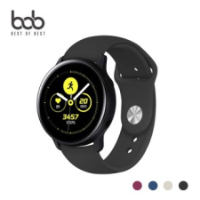 Bob Galaxy Watch Dây đeo thể thao đơn giản tương thích 20 mm Dây đeo silicon Galaxy Watch Watch 5 Pro Watch 4 Classic Watch 3 chất lỏng