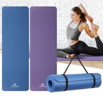 Thảm tập thể dục Pilates thể thao NBR 10 mm di động