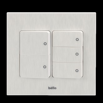 Switch (Bello) Loại trung 5 bi (Trắng)