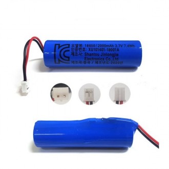 Sản phẩm tốt pin sạc lithium-ion 18650 có thể sạc lại 2000mAh