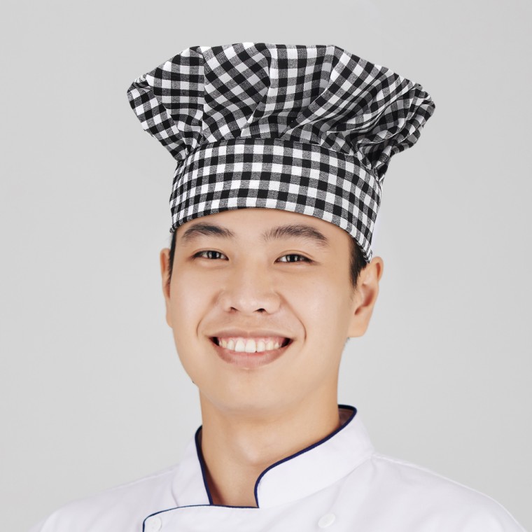 Mũ bếp vệ sinh I'm Chef Bộ 2P Mũ làm bánh đầu bếp