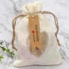 Thẻ Giấy Nhãn Handmade Ruy Băng Kraft 100p