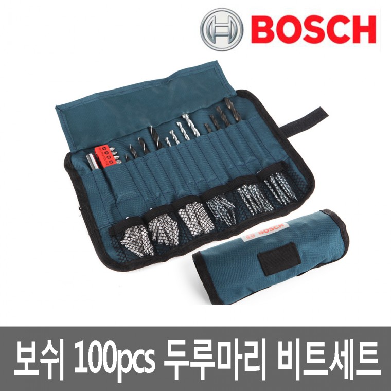 Bộ mũi khoan cuộn Bosch 100 chiếc