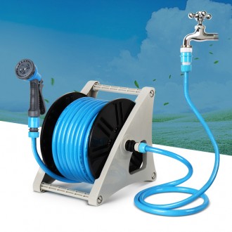 Máy rửa xe nước kết nối ống vòi reel vòi nước reel ống cao su áp lực cao PVC