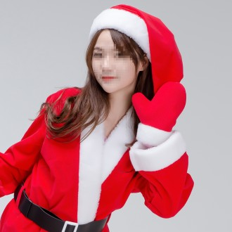 Găng tay ông già Noel (cỡ vừa) Đạo cụ hóa trang ông già Noel Giáng sinh